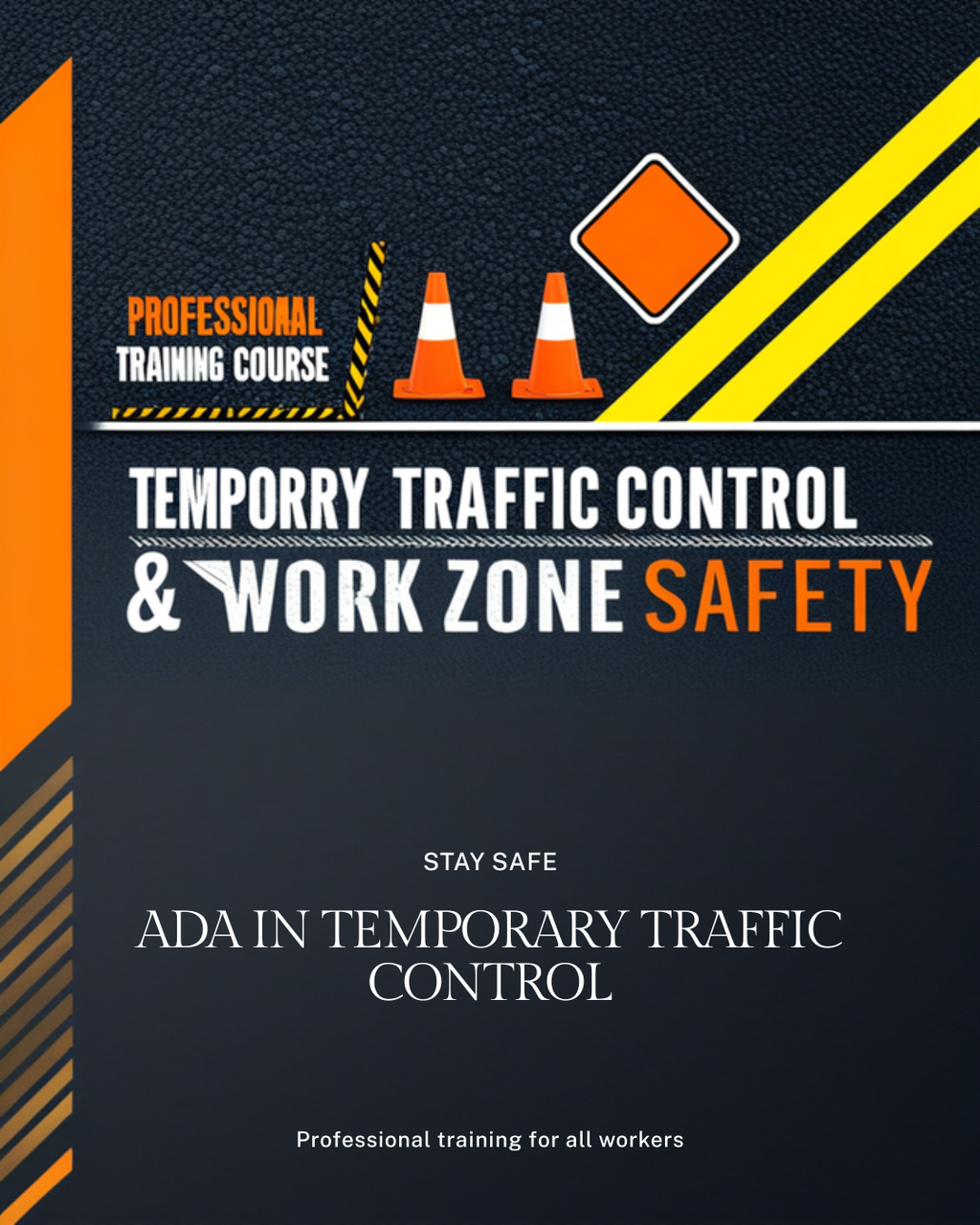 ADA in Temporary Traffic Control training course cover